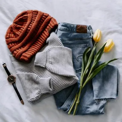 Polera Hoodie Boxy Fit Melange
